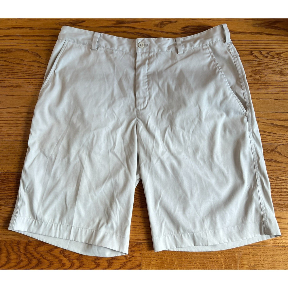 Nike Golf Dri-Fit Shorts 34‎ Swoosh Poly Spandex Stretch